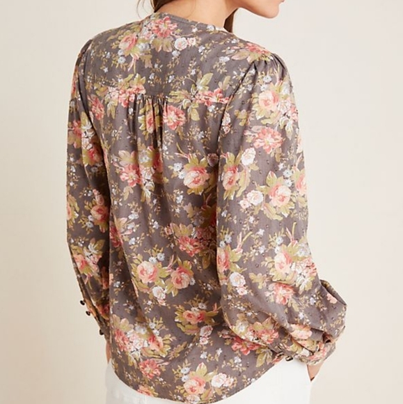 Anthro "Michaela Peasant Blouse" - Picture 3 of 4